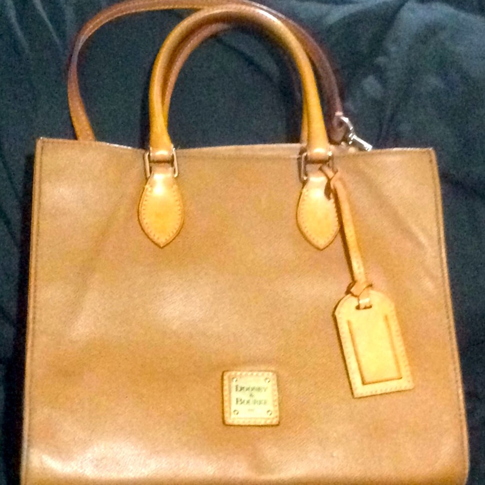 Janine leather satchel